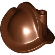 Lego Helmet, Conquistador / Reddish Brown