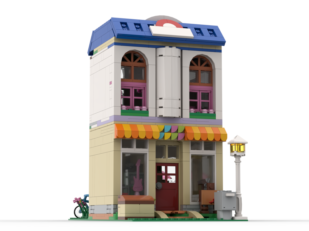 Lego Modular Nook's Cranny - Modification of Set 77050
