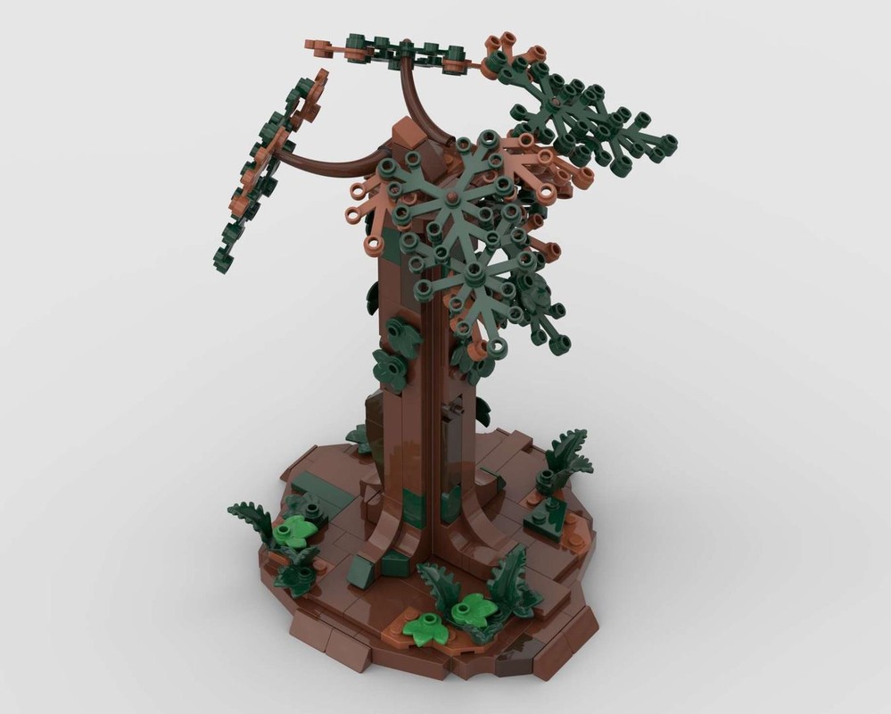 Lego Old Forest Tree - Removable Display Model, Inspired