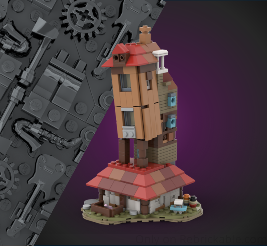 Lego The Burrow (microscale edition)