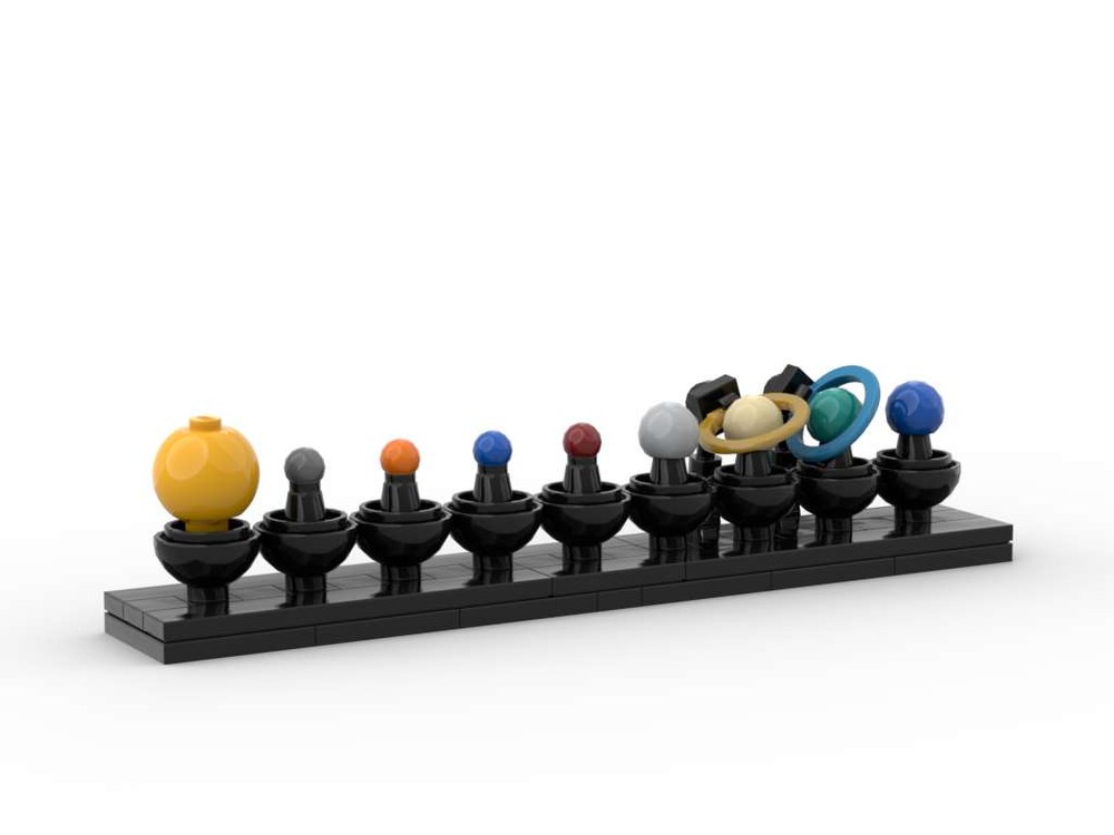 Lego Miniature solar system