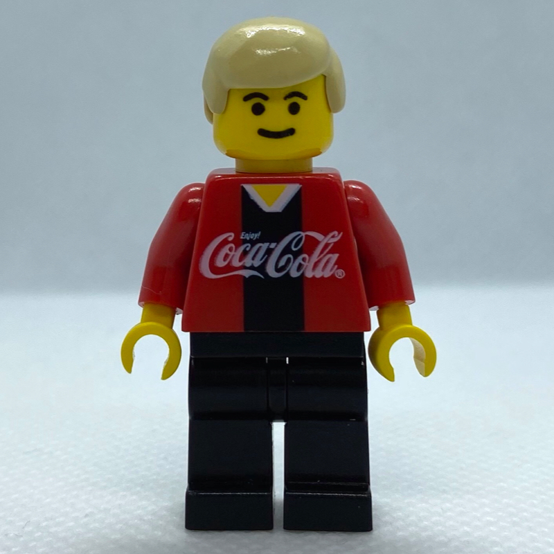 Lego Soccer Player Coca-Cola Midfielder 1