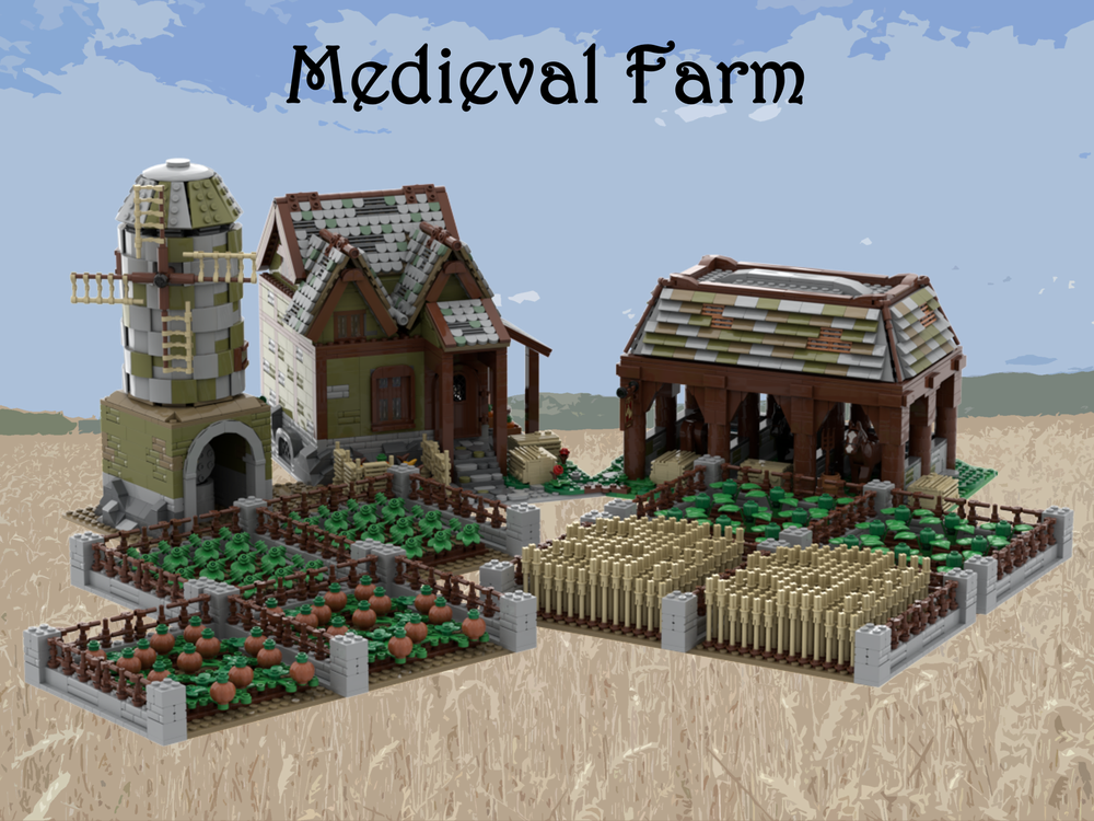 Lego Medieval Farm