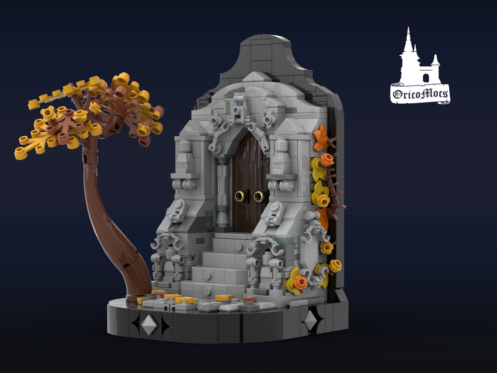Lego Gothic Bookend