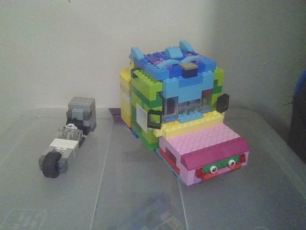 Lego Mixel-Scale Truck & Nixel-Scale Motorbike