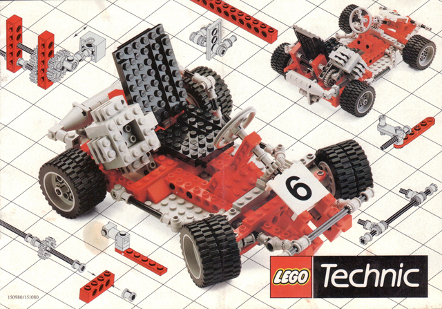 Lego 1987 Medium Technic European (150980/151080 EU I (DK/N/S/SF))