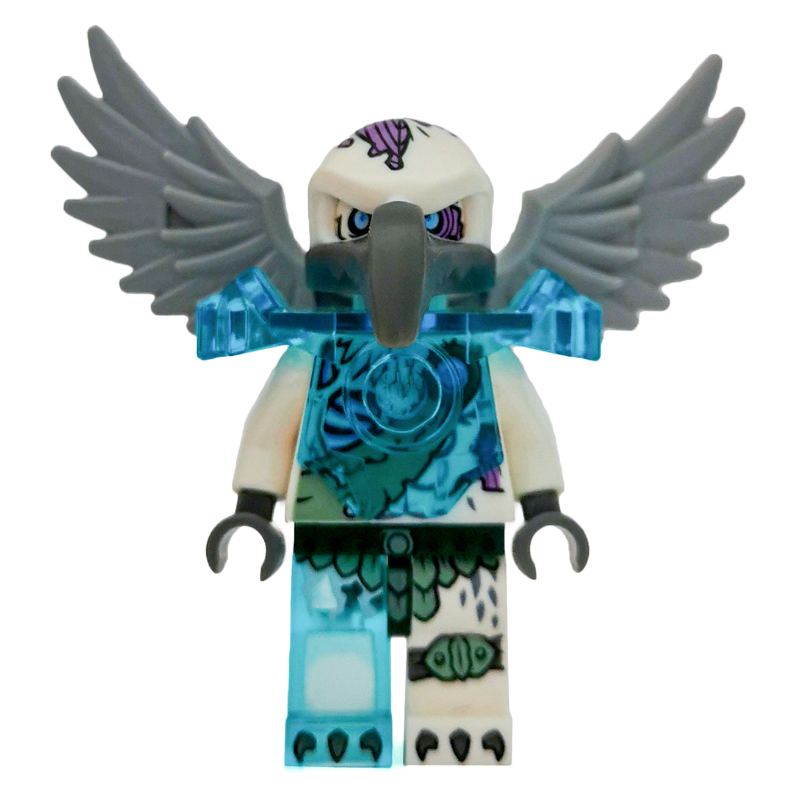 Lego Voom Voom with Trans-Light Blue Shoulder Armor