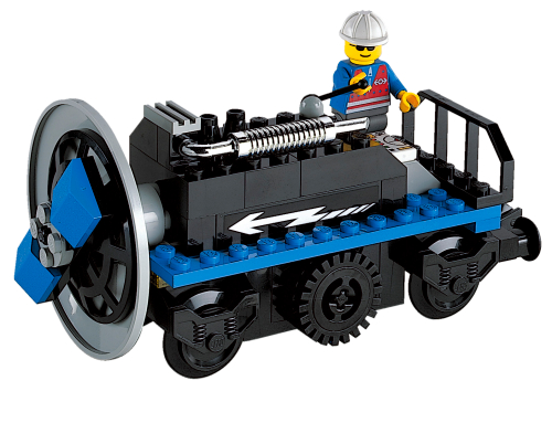 Lego Train Track Snow Remover