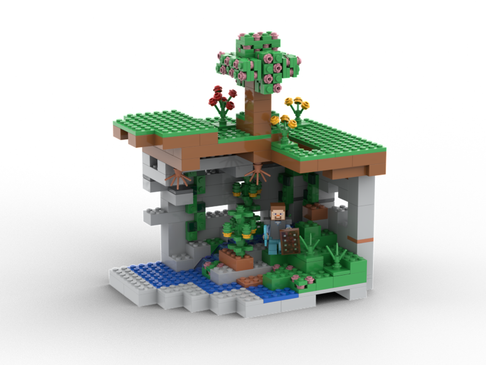 Lego the lush cave