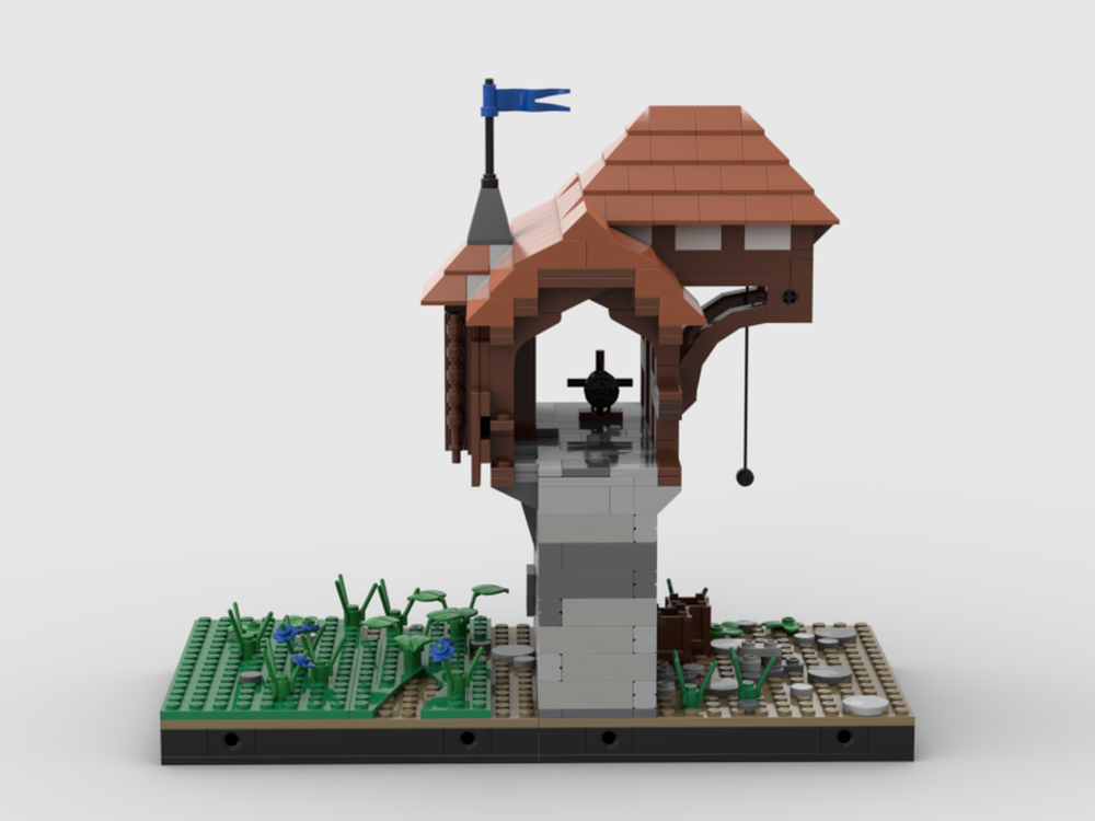 Lego medieval city wall part2
