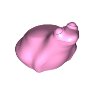 Lego Animal, Frog / Bright Pink