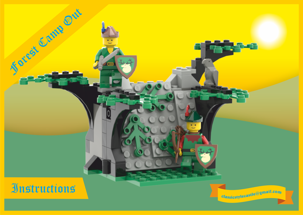 Lego Forest Camp Out