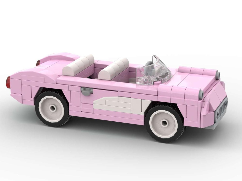 Lego Barbie Car Corvette C1
