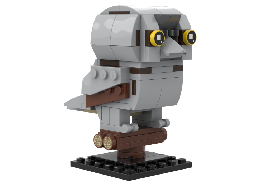 Lego Tawny Frogmouth: Birdheadz