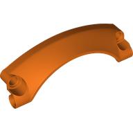 Lego Technic Panel Car Mudguard Arched 9 x 2 x 3, Arched Top #42 / Reddish Orange