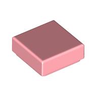Lego Tile 1 x 1 with Groove / Warm Pink
