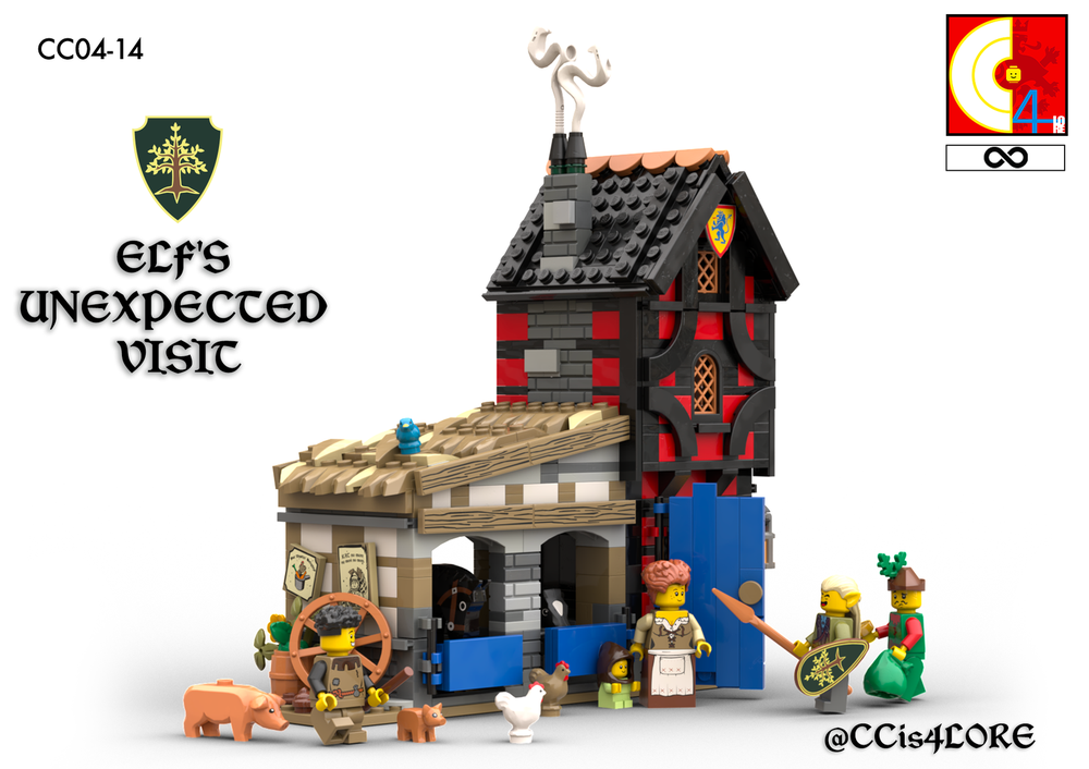 Lego Elf's Unexpected Visit