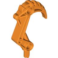 Lego Large Figure Weapon, Claw Hook with Axle / Orange