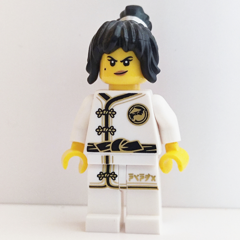 Lego Nya in White Training Gi with Ponytail (CMF)