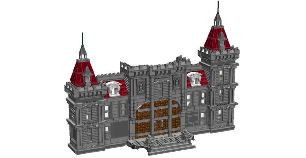 Lego Wayne Manor (70922 mod)