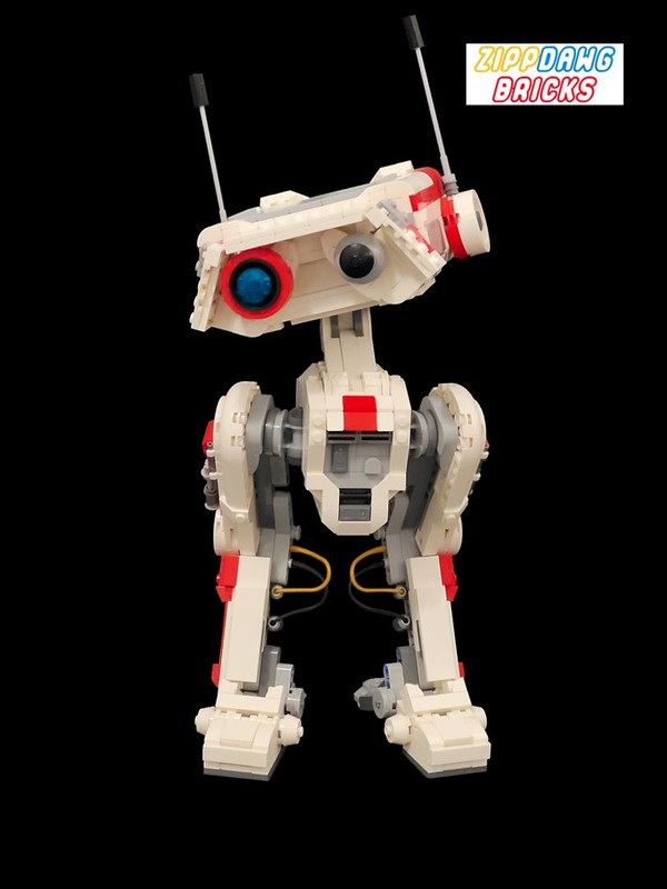 Lego BD-1 - Head and Stim Tray Modifications