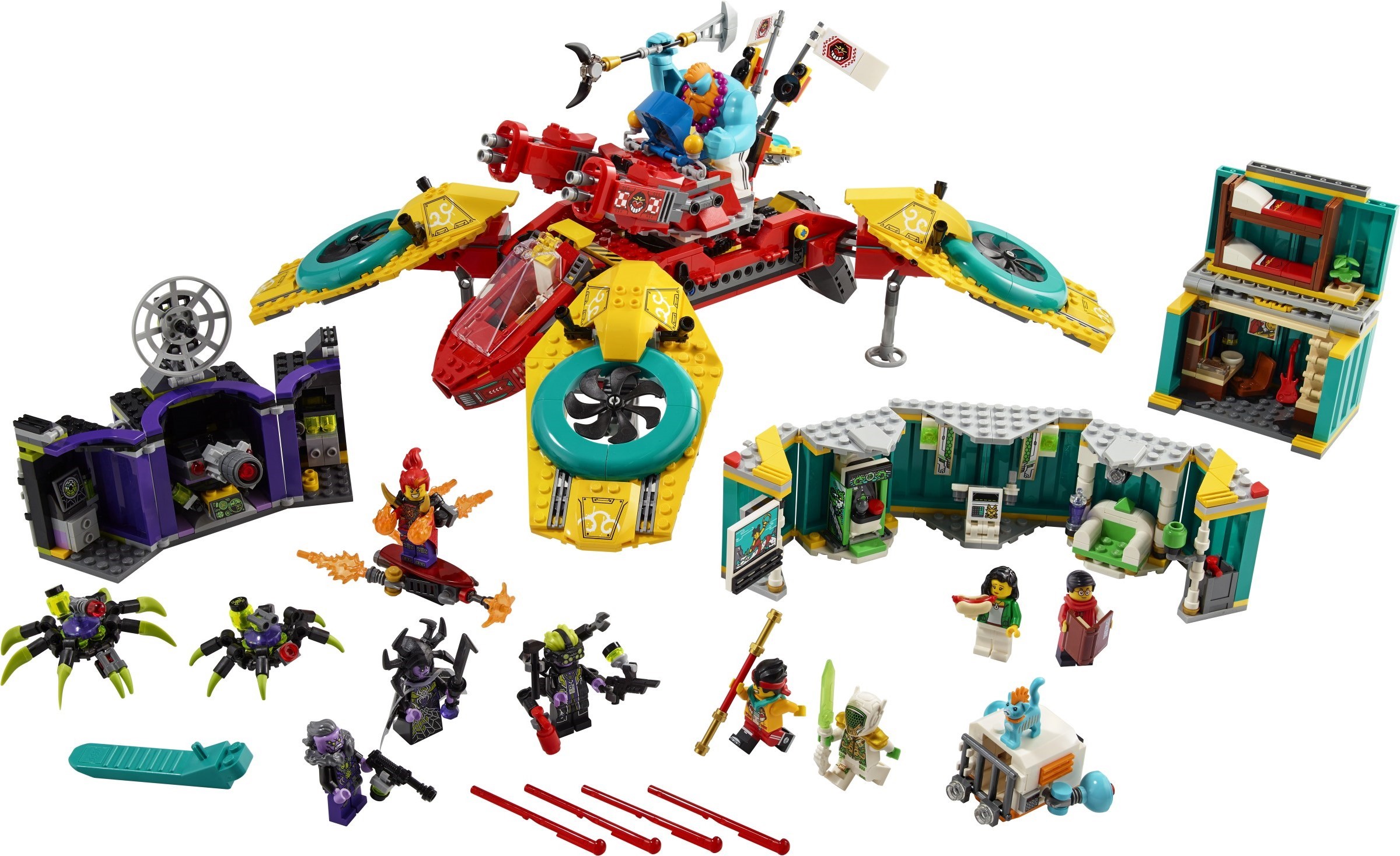 Lego Monkie Kid's Team Dronecopter