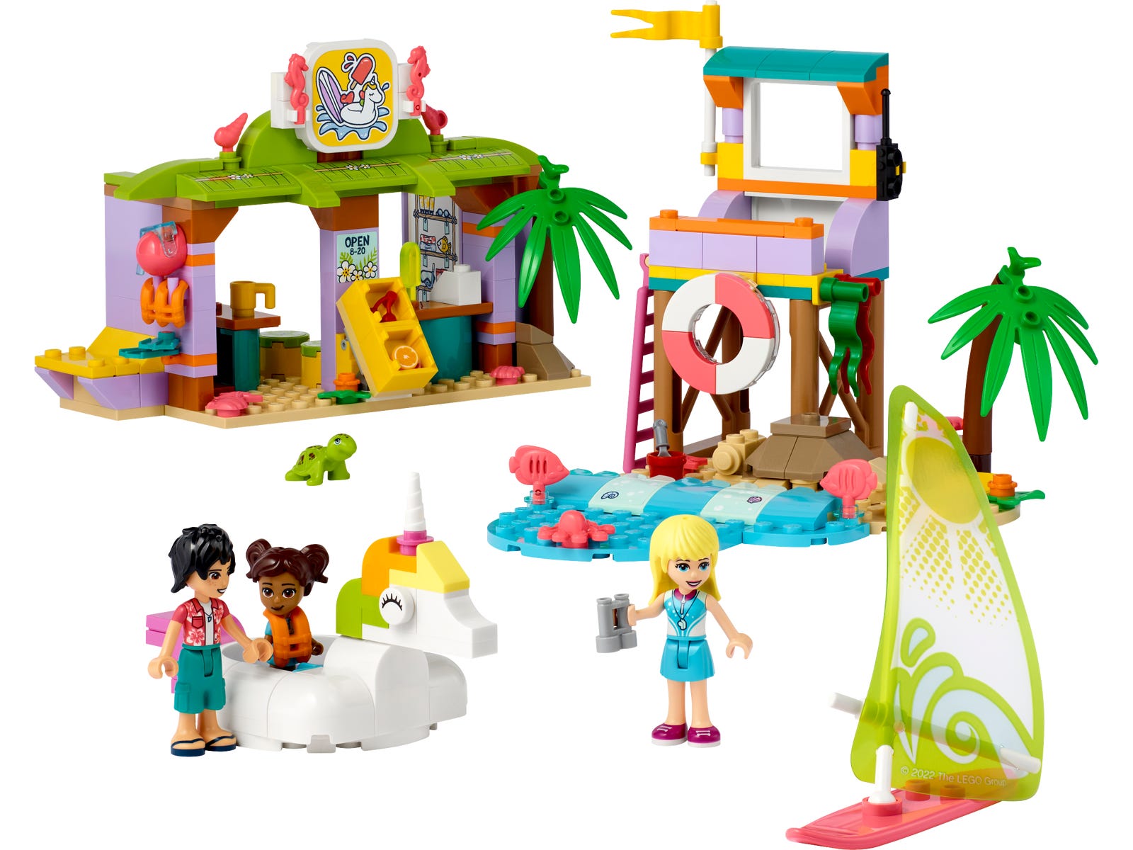 Lego Surfer Beach Fun