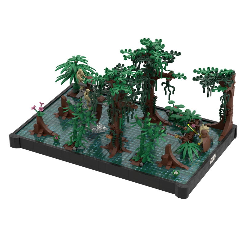 Lego 10017 Star Wars Diorama Naboo Swamp