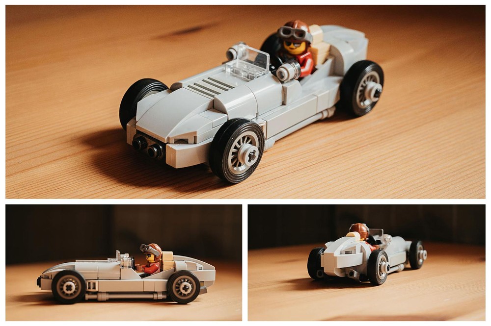 Lego W165 1930s Grand Prix Race Car