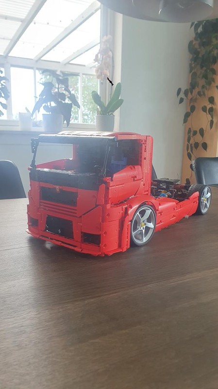 Lego 42143 B Model - Ferrar! Race Truck Concept