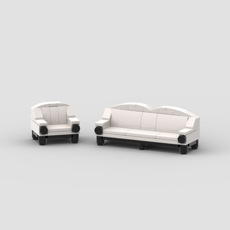 Lego Sofa & Matching Chair