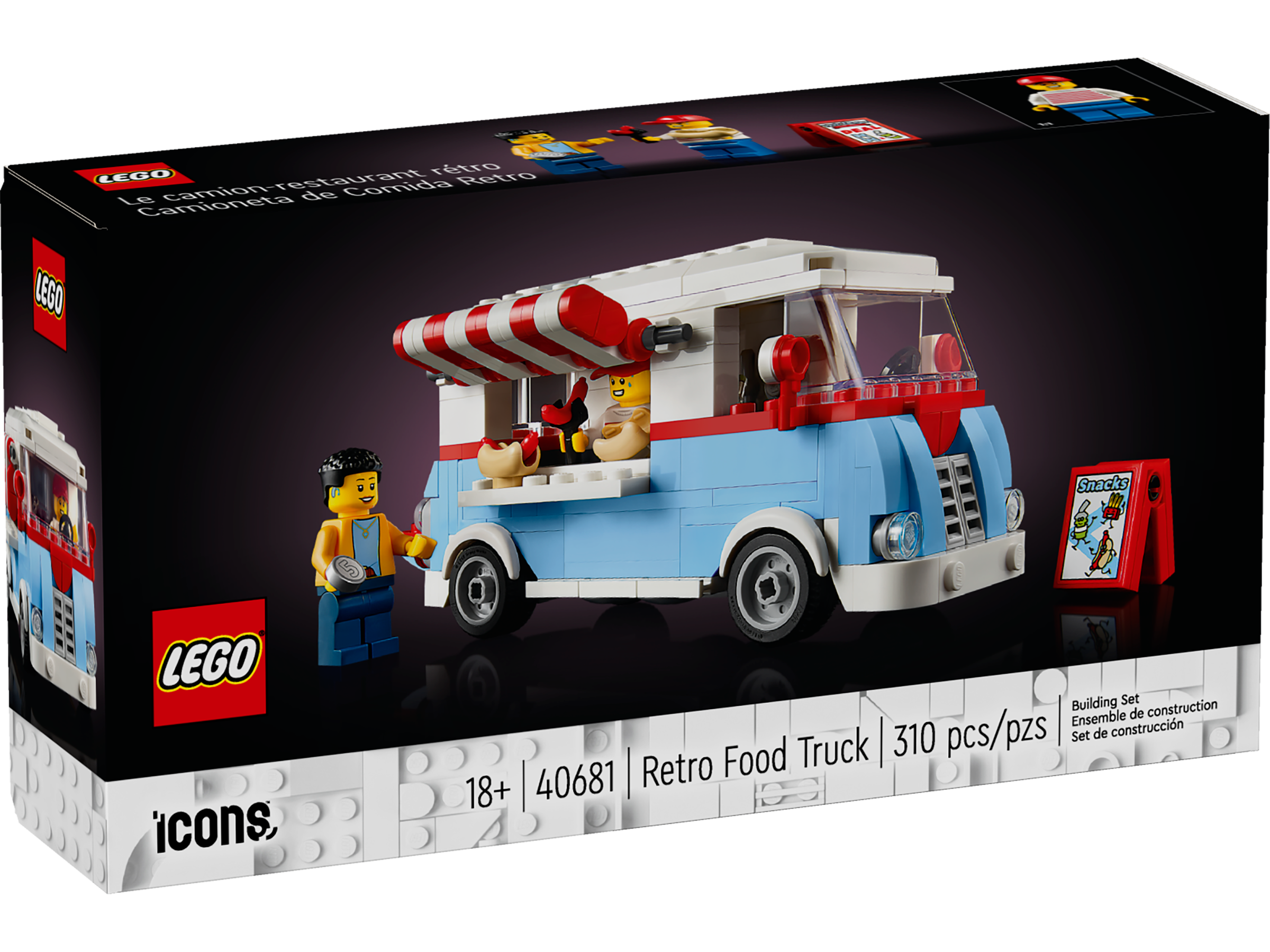 Lego Retro Food Truck