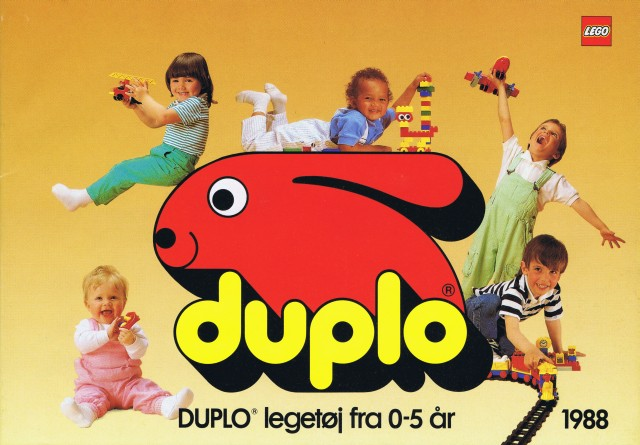 Lego 1988 Medium Duplo Danish (920972-DK)
