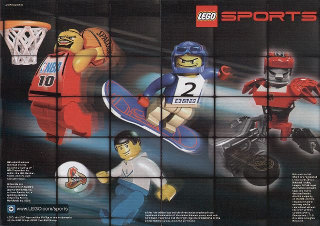 Lego 2003 Mini Sports (4210599/4210600)