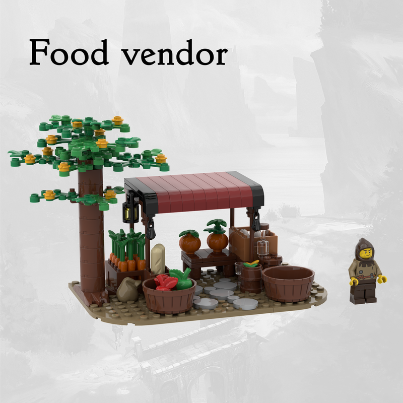 Lego Food vendor