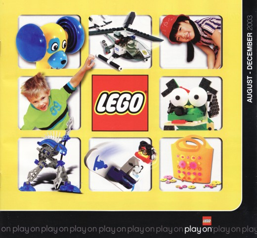 Lego 2003 Large Danish August - December (422.6373-DK)