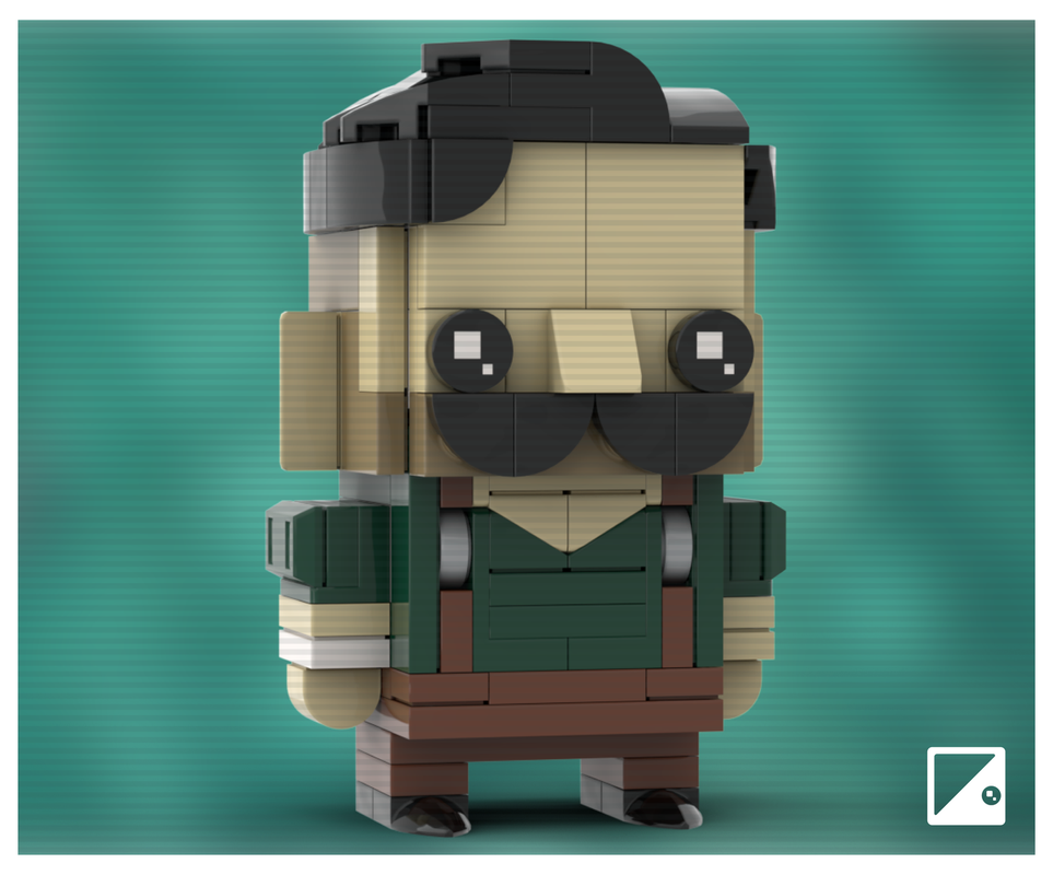 Lego Dispatch LEGO Brickheadz MOC ~ Punch up (The Phoenix Squad) (Z Team)