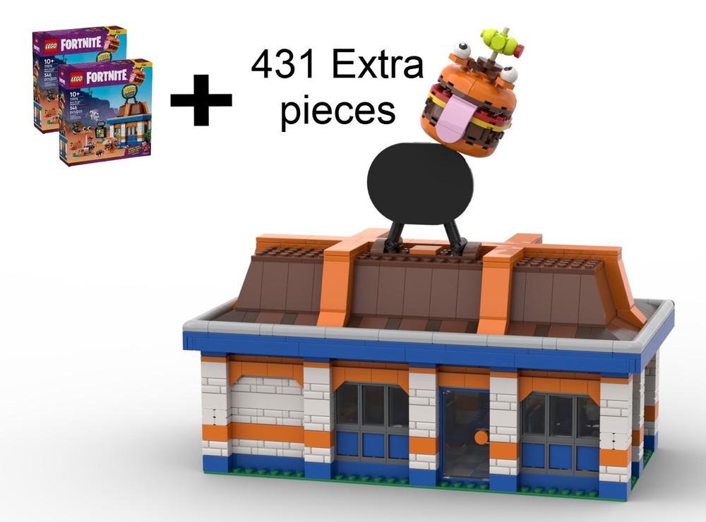 Lego MOC Durr burger