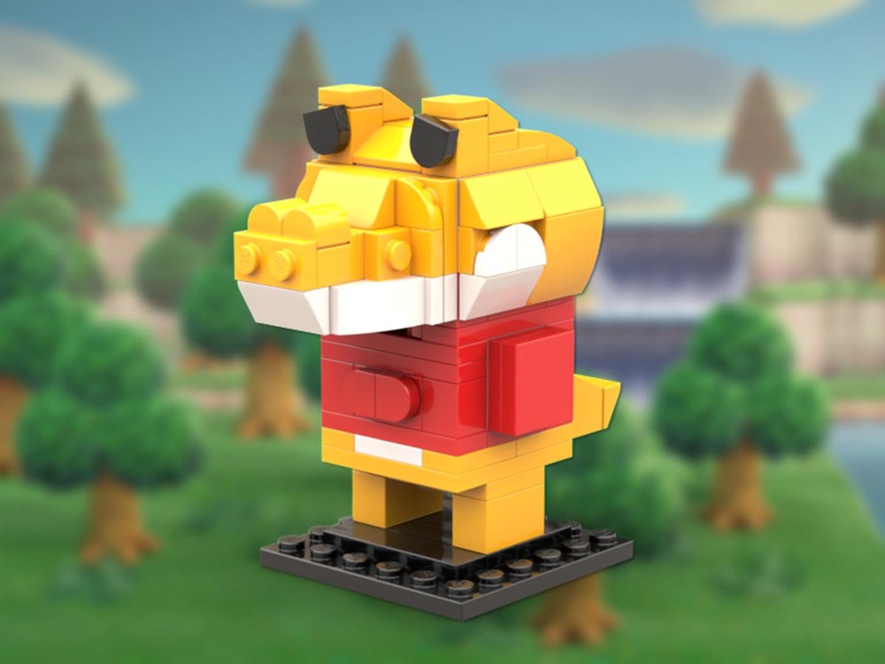 Lego Alfonso Brickheadz (From Animal Crossing)