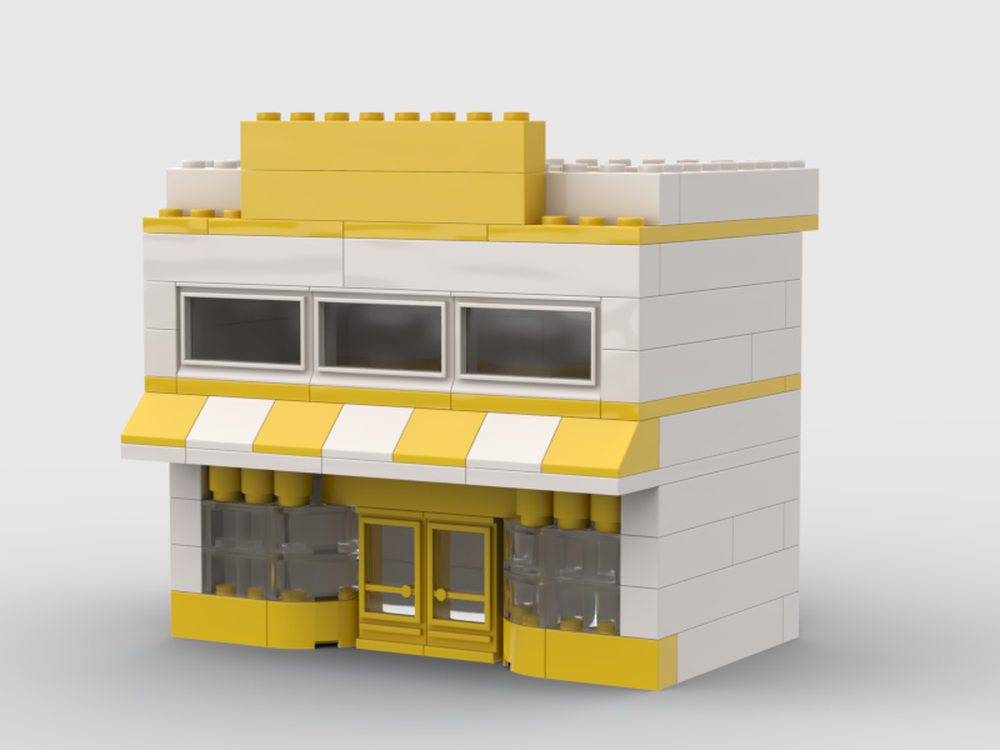 Lego Department Store Town Plan Style
