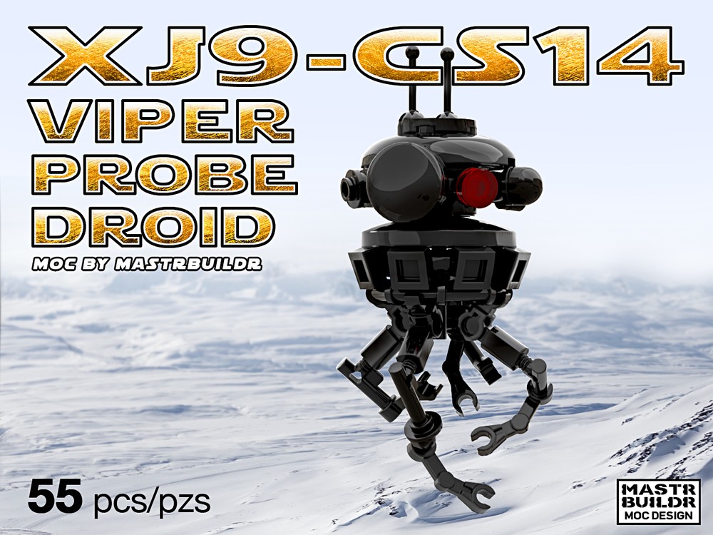 Lego XJ9-CS14 Viper Probe Droid