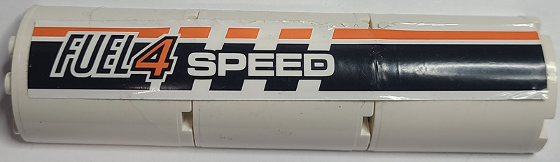 Lego Stickered Assembly 4 x 2 x 12 with 'Fuel 4 Speed' Pattern Model Right Side (Sticker) - Set 8147