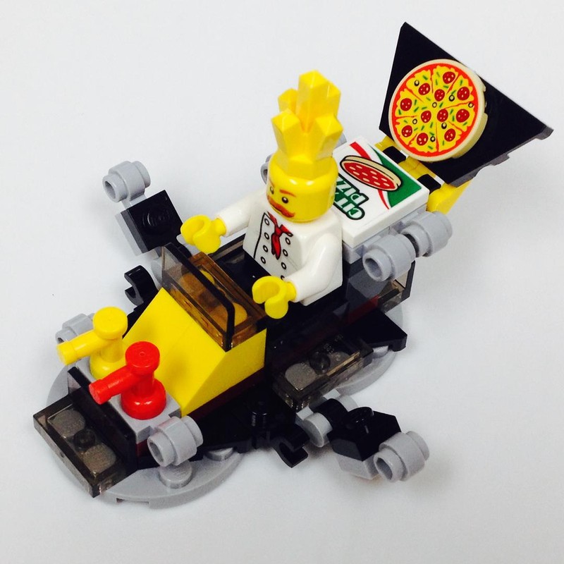 Lego MOC - 60150-TRR Pizza Speeder