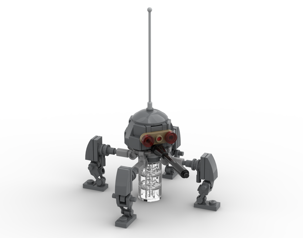 Lego Dwarf Spider Droid - Long Antenna Version