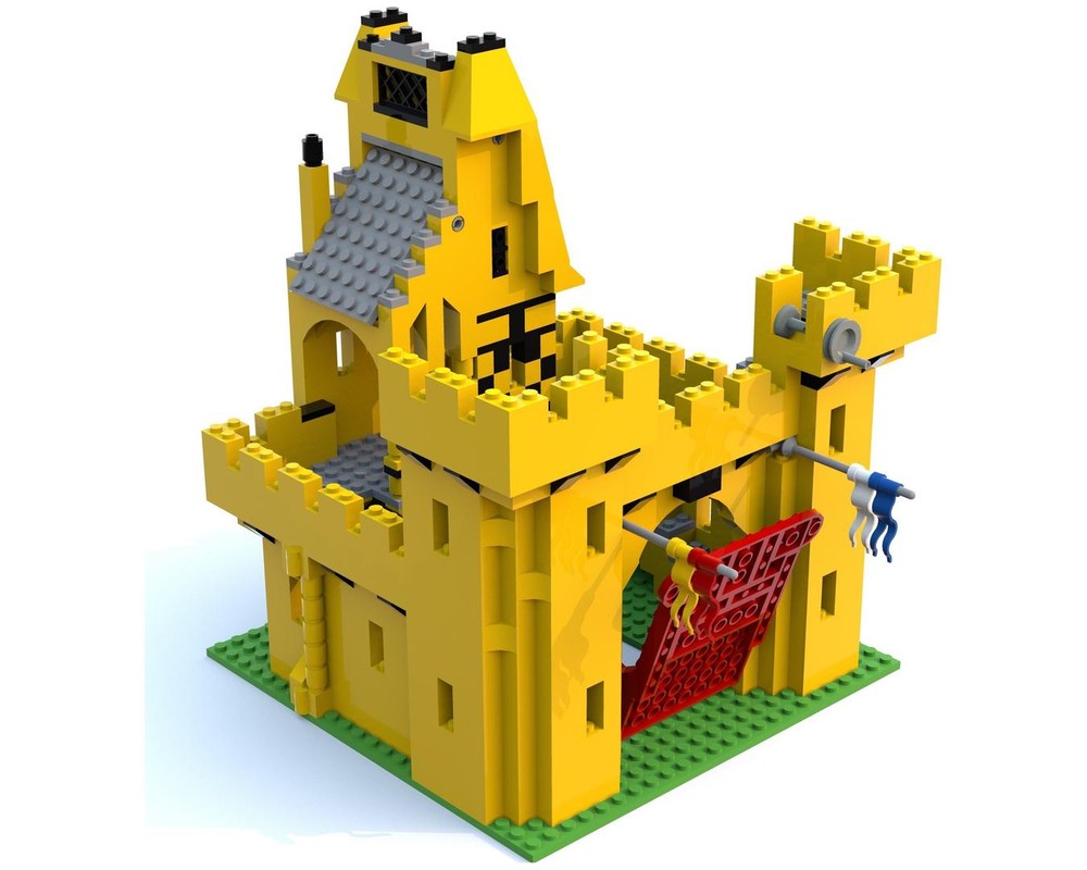 Lego 375-2 Classic Yellow Castle MOC #7