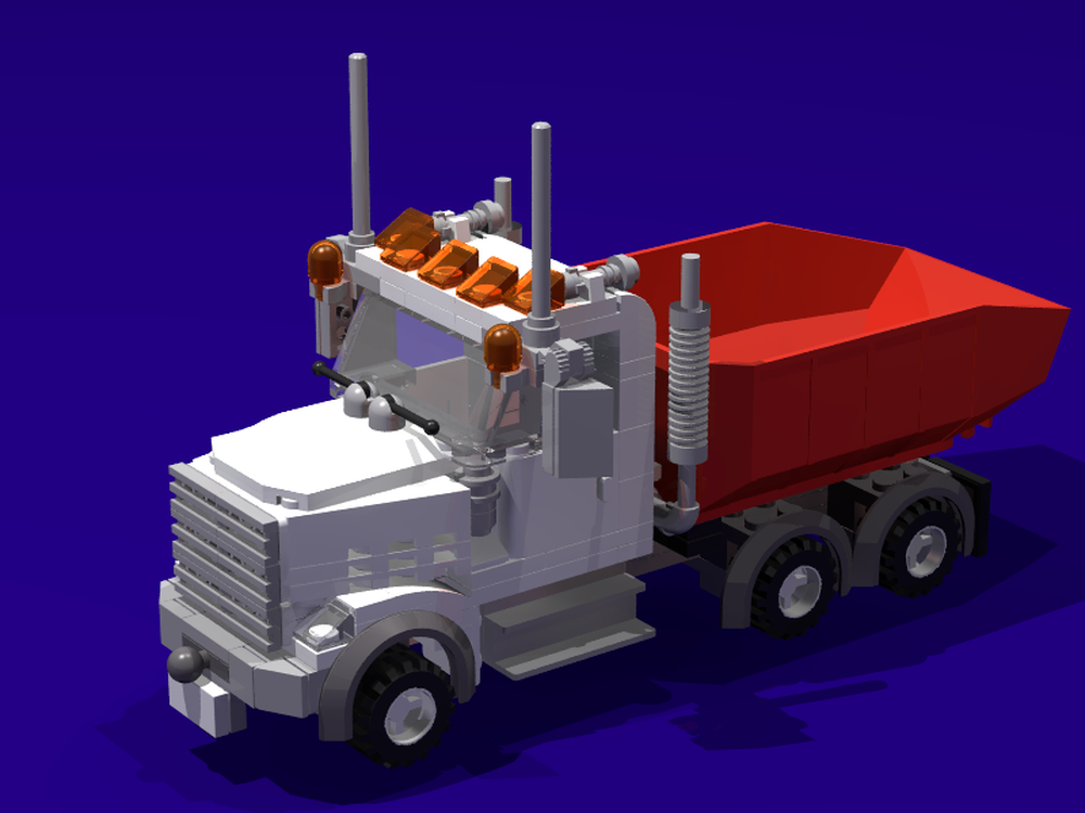 Lego City dump truck