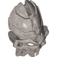 Lego Large Figure Mask Skull Spider / Flat Silver