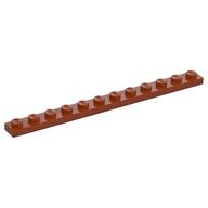 Lego Plate 1 x 12 / Dark Orange
