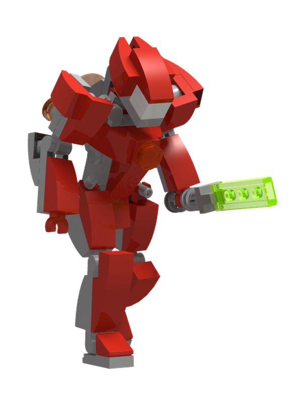 Lego Rocket Swordsman