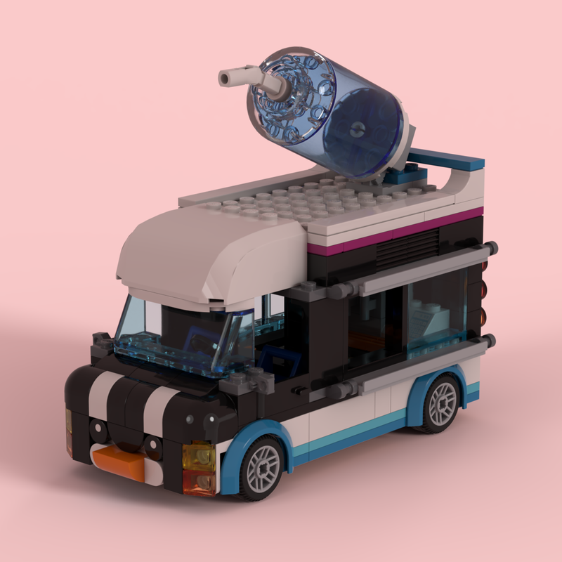Lego Penguin Slushy Van 8-Studs Wide